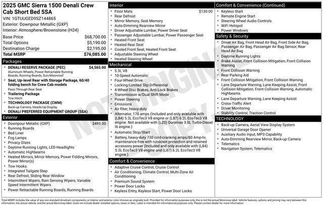 2025 GMC Sierra 1500