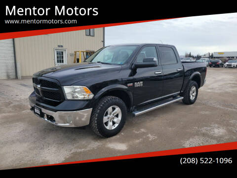 2013 RAM 1500 for sale at Mentor Motors in Idaho Falls ID