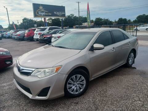 2014 Toyota Camry for sale at ROYAL AUTO MART in Tampa FL