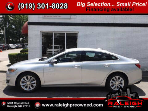 2021 Chevrolet Malibu for sale at Raleigh Pre-Owned in Raleigh NC
