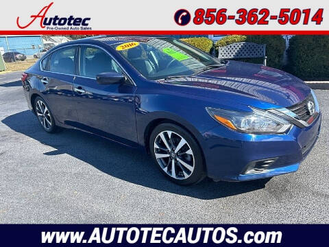 2016 Nissan Altima for sale at Autotec Auto Sales in Vineland NJ