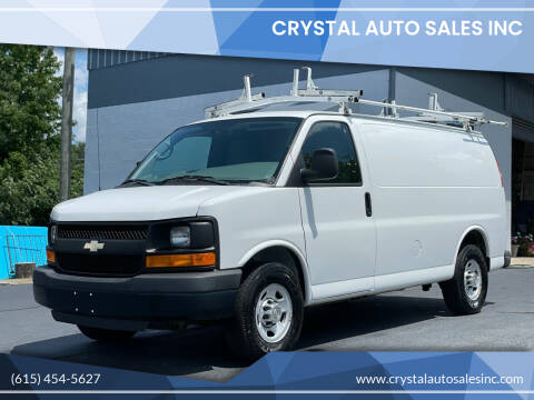 2013 Chevrolet Express Cargo for sale at Crystal Auto Sales Inc in Nashville TN
