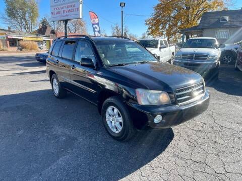 2003 Toyota Highlander for sale at Prime Automotive in Englewood CO