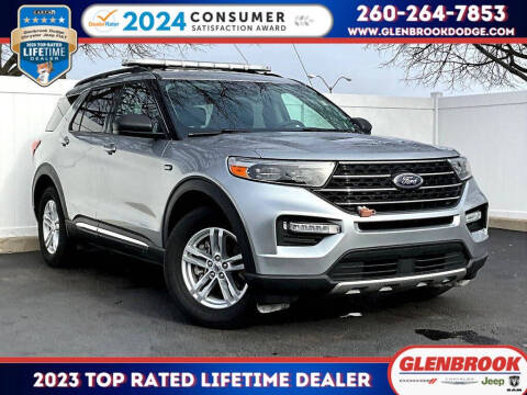 2021 Ford Explorer for sale at Glenbrook Dodge Chrysler Jeep Ram and Fiat in Fort Wayne IN