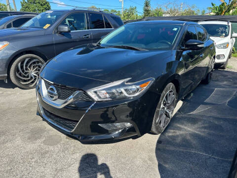 2016 Nissan Maxima for sale at America Auto Wholesale Inc in Miami FL