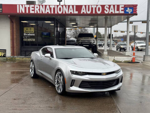 2018 Chevrolet Camaro for sale at International Auto Sales in Garland TX