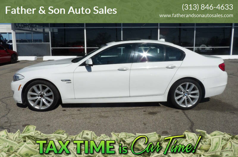 2012 BMW 5 Series for sale at Father & Son Auto Sales in Dearborn MI