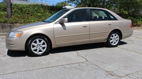 2002 Toyota Avalon for sale at NORCROSS MOTORSPORTS in Norcross GA