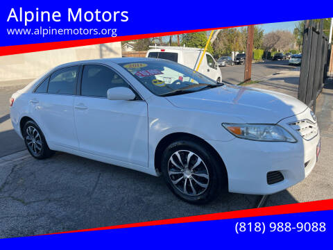 2011 Toyota Camry for sale at Alpine Motors in Van Nuys CA