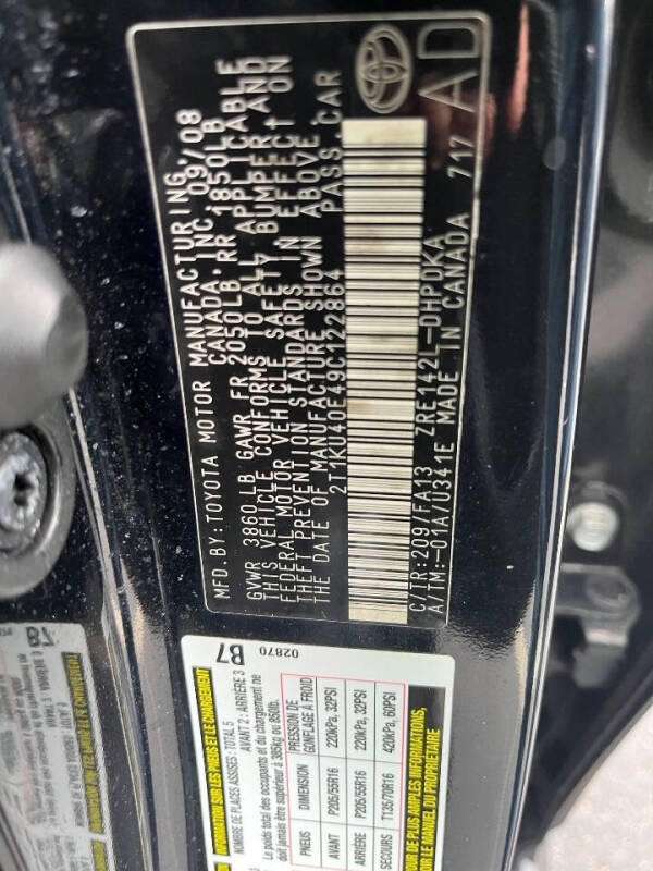 2009 Toyota Matrix