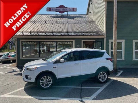 2019 Ford Escape for sale at SCHURMAN MOTOR COMPANY in Lancaster NH