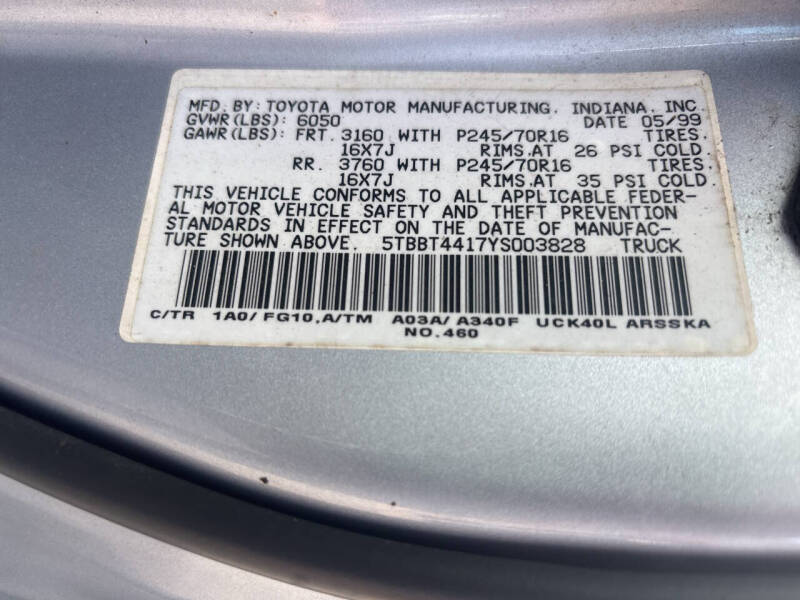 2000 Toyota Tundra SR5