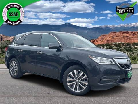 2016 Acura MDX for sale at Street Smart Auto Brokers in Colorado Springs CO
