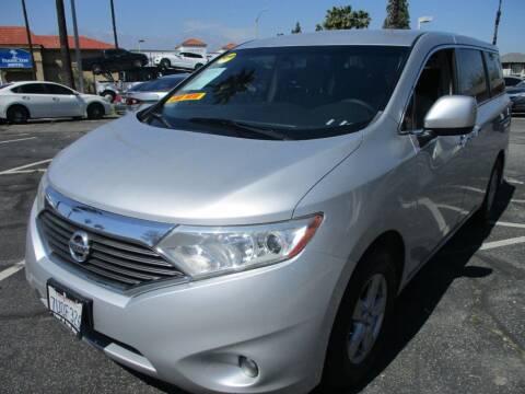 2015 Nissan Quest for sale at F & A Car Sales Inc in Ontario CA