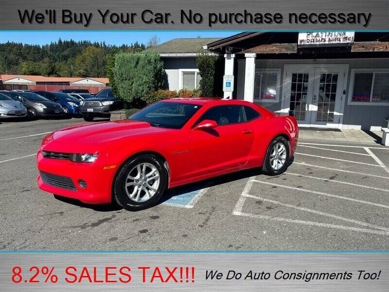 2014 Chevrolet Camaro for sale at Platinum Autos in Woodinville WA