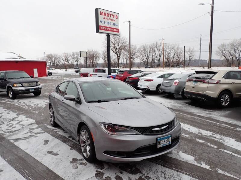 2016 Chrysler 200 for sale at Marty's Auto Sales in Savage MN