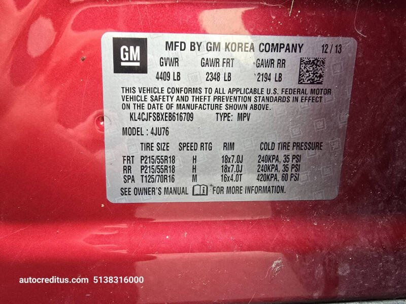 2014 Buick Encore Convenience