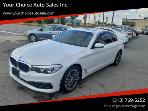 2019 BMW 5 Series for sale at Your Choice Auto Sales Inc. in Dearborn MI