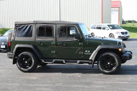 2008 Jeep Wrangler Unlimited for sale at Champion Motor Cars in Machesney Park IL