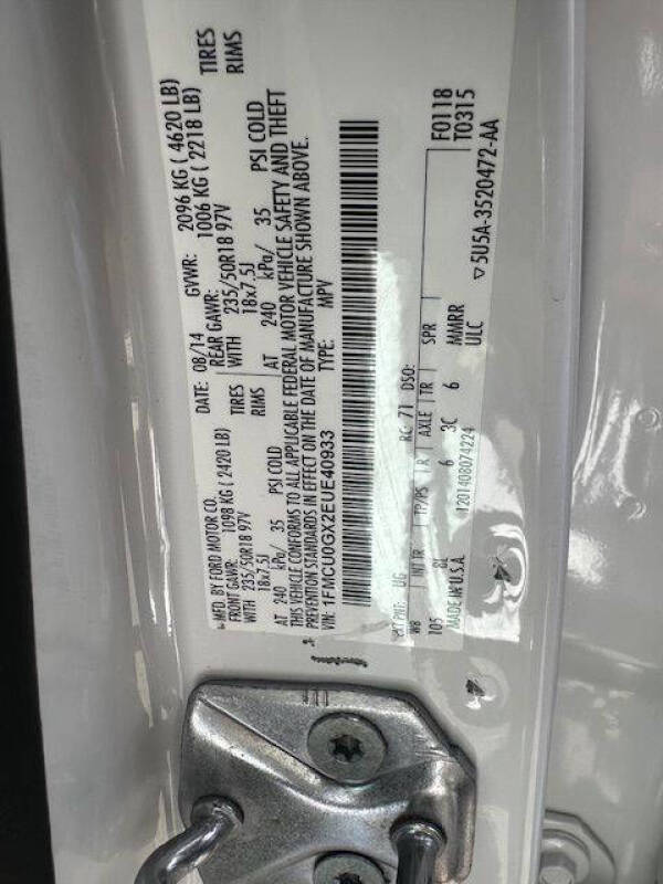 2014 Ford Escape SE