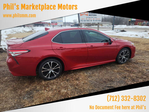 2019 Toyota Camry for sale at Phil's Marketplace Motors in Arnolds Park IA