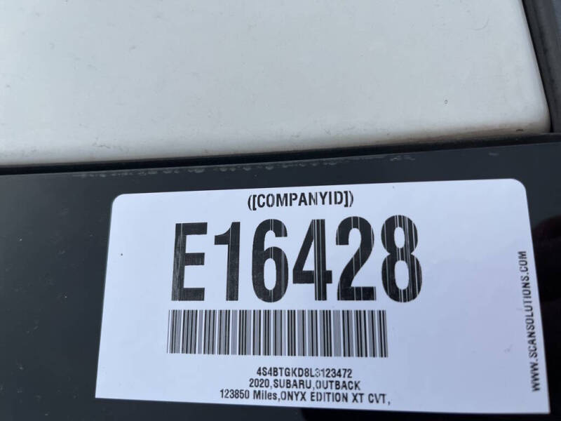 2020 Subaru Outback Onyx Edition XT