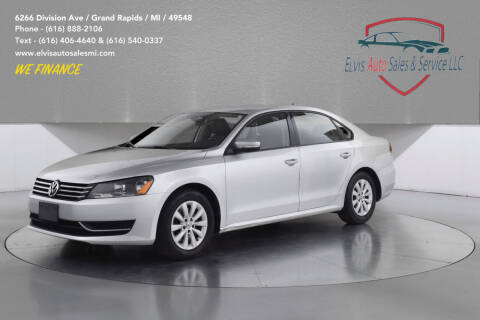 2014 Volkswagen Passat for sale at Elvis Auto Sales LLC in Grand Rapids MI