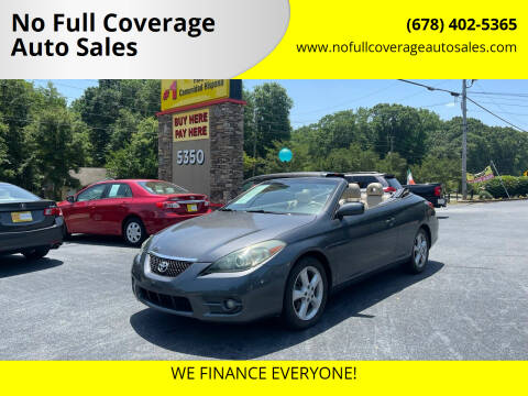 2008 Toyota Camry Solara for sale at No Full Coverage Auto Sales in Austell GA