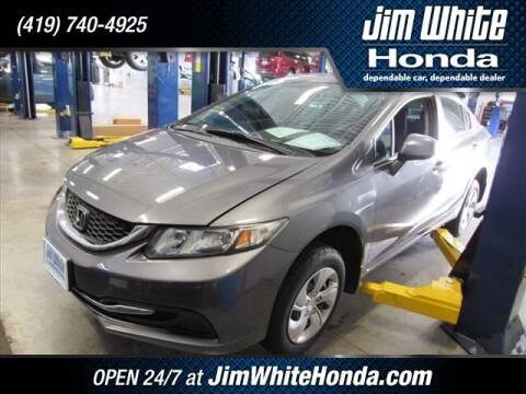 2013 Honda Civic for sale at The Credit Miracle Network Team at Jim White Honda in Maumee OH