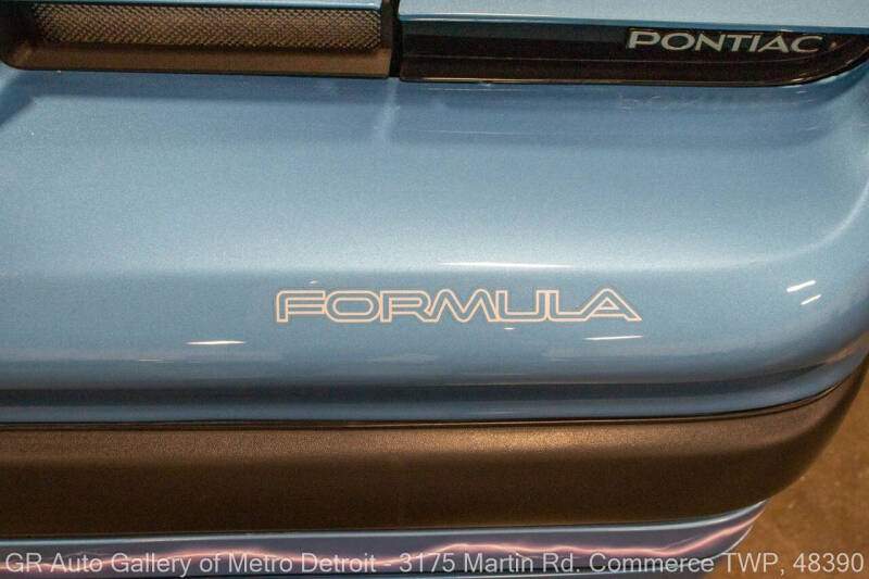 1988 Pontiac Firebird Formula