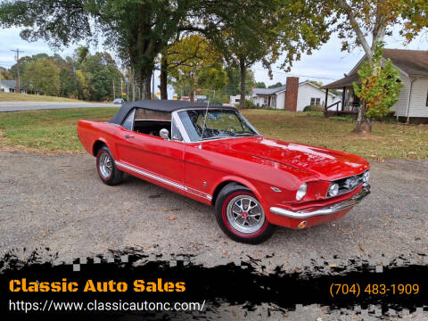 1965 Ford Mustang for sale at Classic Auto Sales in Maiden NC