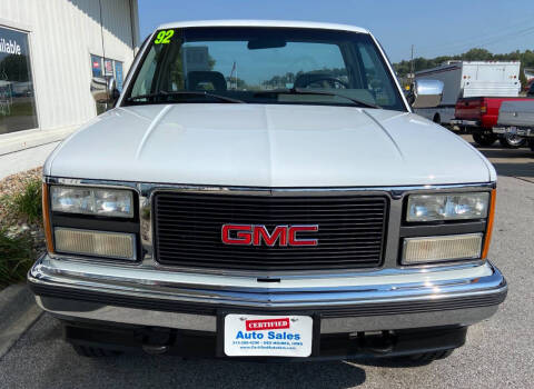 1992 GMC Sierra 1500 SLE
