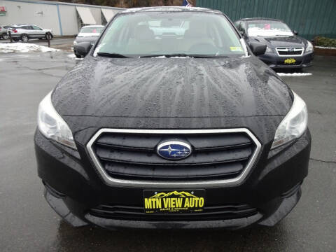 2016 Subaru Legacy for sale at MOUNTAIN VIEW AUTO in Lyndonville VT