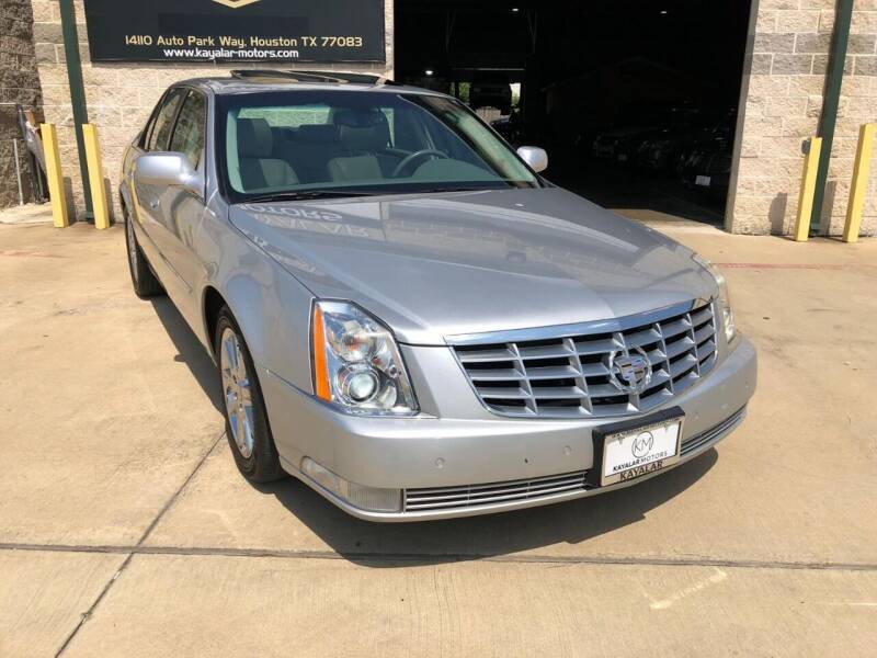 2011 Cadillac DTS for sale at KAYALAR MOTORS SUPPORT CENTER in Houston TX