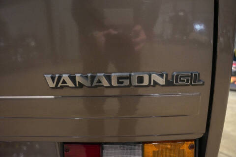 1985 Volkswagen Vanagon Camper