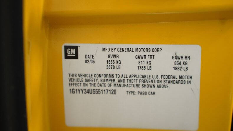 2005 Chevrolet Corvette