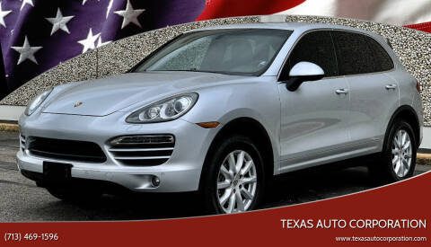 2011 Porsche Cayenne for sale at Texas Auto Corporation in Houston TX