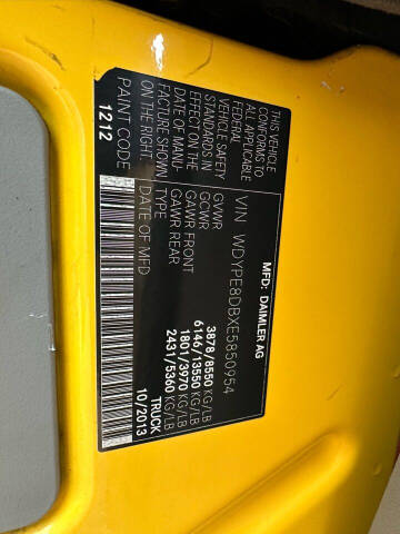 2014 Freightliner Sprinter 2500