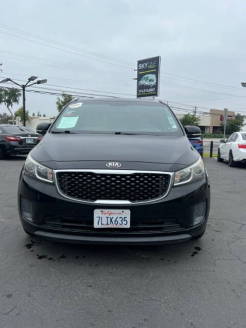 2015 Kia Sedona for sale at Skyline Motors in Fullerton, CA