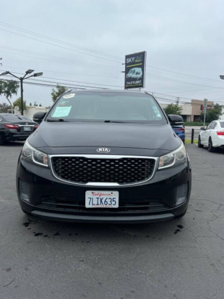 2015 Kia Sedona for sale at Skyline Motors in Fullerton, CA