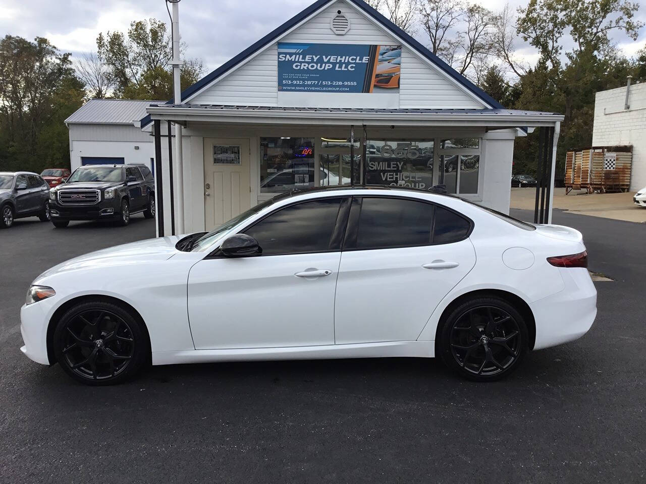 2019 Alfa Romeo Giulia for sale at Smiley Vehicle Group in Lebanon, OH