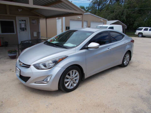 2015 Hyundai Elantra for sale at DISCOUNT AUTOS in Cibolo TX