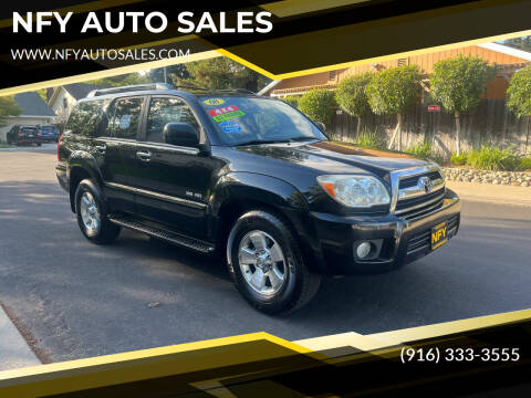 2008 Toyota 4Runner for sale at NFY AUTO SALES in Sacramento CA