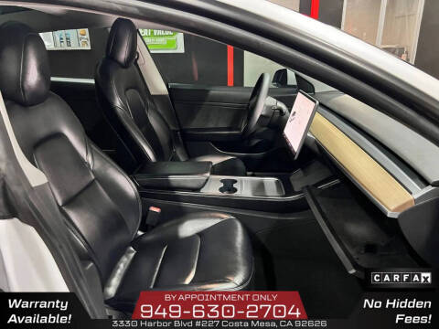 2021 Tesla Model 3 Standard Range Plus