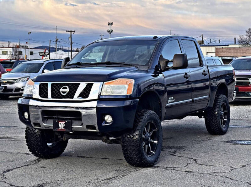 Used 2010 Nissan Titan PRO-4X with VIN 1N6BA0EC7AN304243 for sale in Spokane, WA