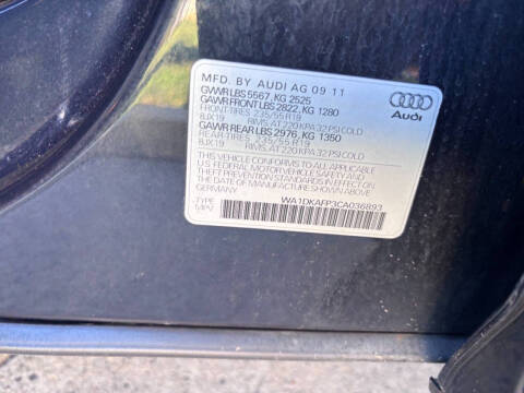 2012 Audi Q5 3.2 quattro Premium Plus