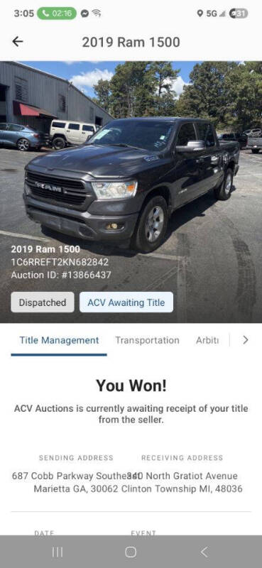 2019 RAM Ram 1500 Pickup Big Horn/Lone Star's photo