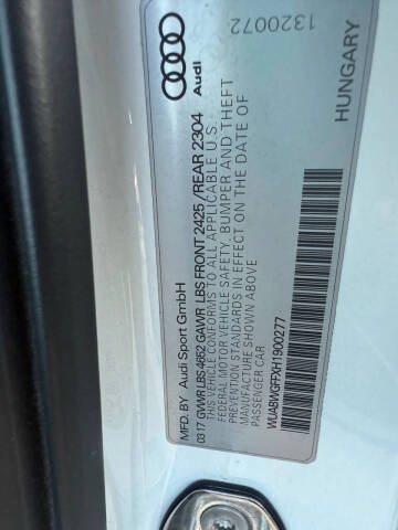 2017 Audi RS 3 2.5T quattro