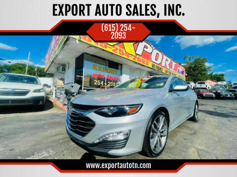 2021 Chevrolet Malibu for sale at EXPORT AUTO SALES, INC. in Nashville TN