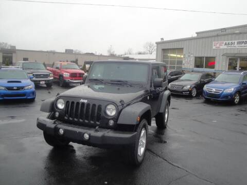 2014 Jeep Wrangler for sale at A&S 1 Imports LLC in Cincinnati OH